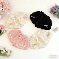Thumbnail for LovelyBloom – Soft & Cute – Kids' Shorts with Ruffles and a Bow