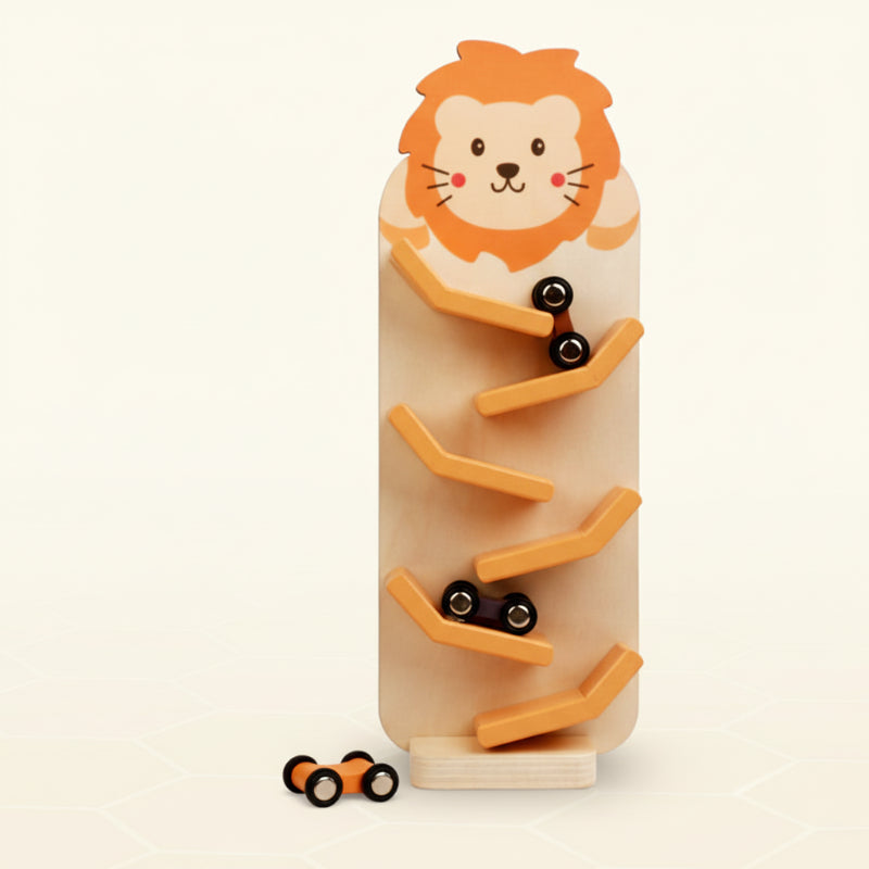 SpeedSlide – Active & Playful – Wooden Car Roller Track