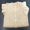 MiniAurora – Soft & Elegant – Knitted baby onesie with angel wings and headband