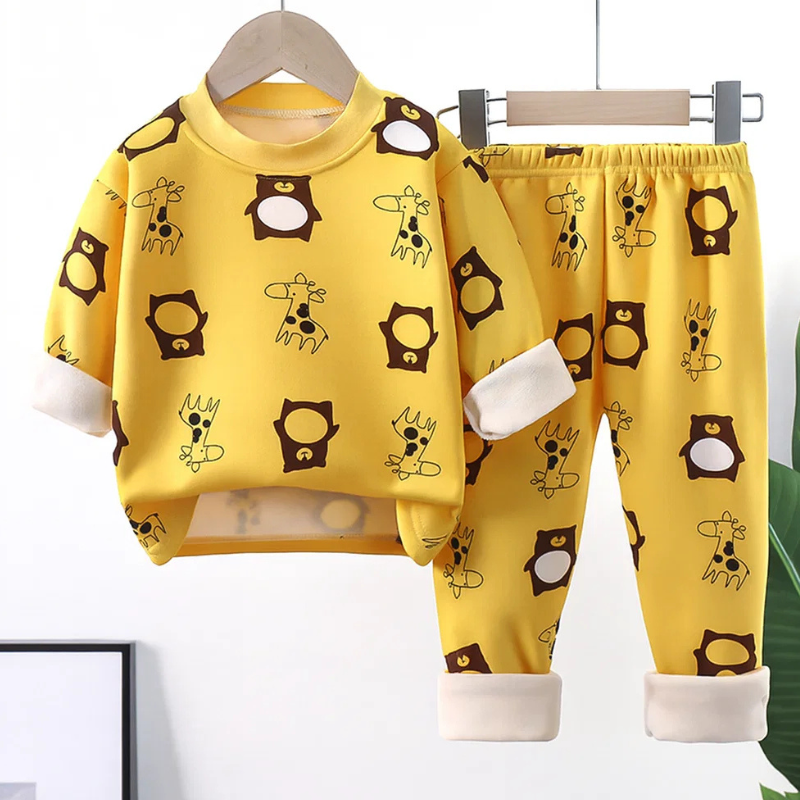 Mini Fashion™ - Kinder Cartoon Fleece Pyjama