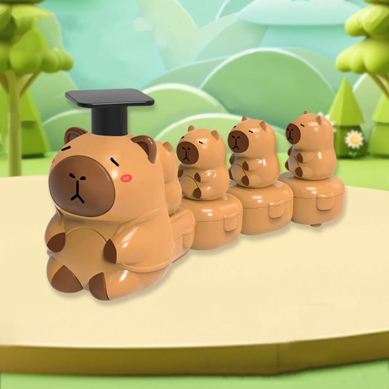 Capybara Train Toy – Playful & Cute – Busy Train