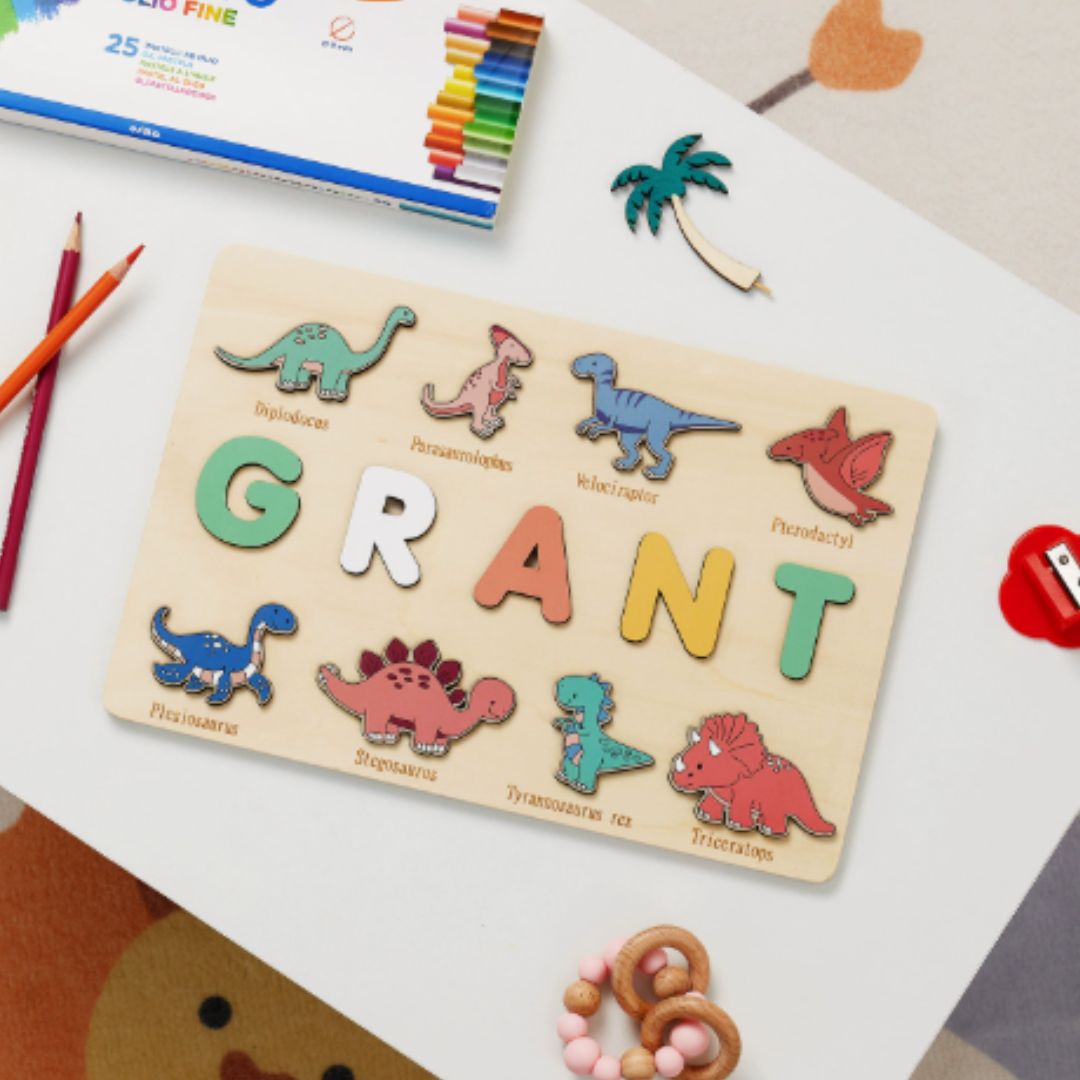 Woods - Your own name tag! - Name jigsaw puzzle