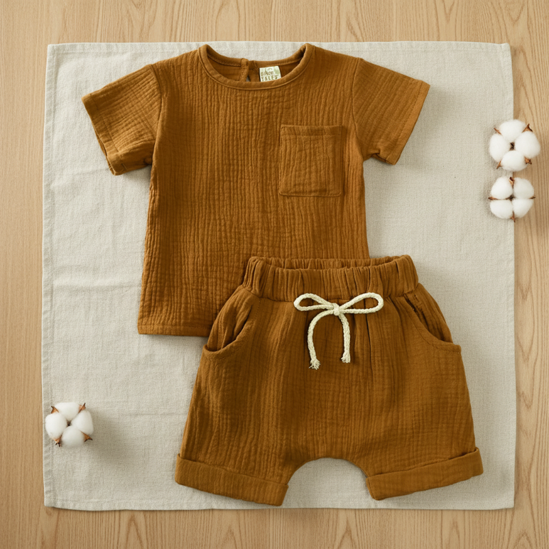 Baby Summer Outfit – Lightweight & Comfortable – Clothing Set