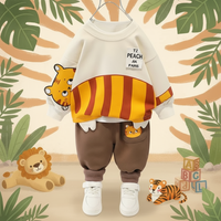 Thumbnail for Mini Fashion™ - Warm & Soft – Two-Piece Children's Clothing Set