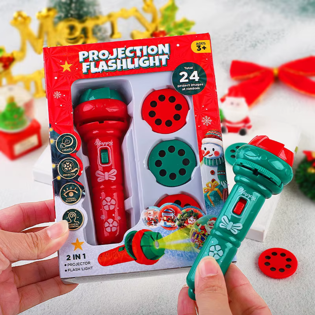 Xmas Projector Light™ - Light Fun - Christmas Projection Flashlight