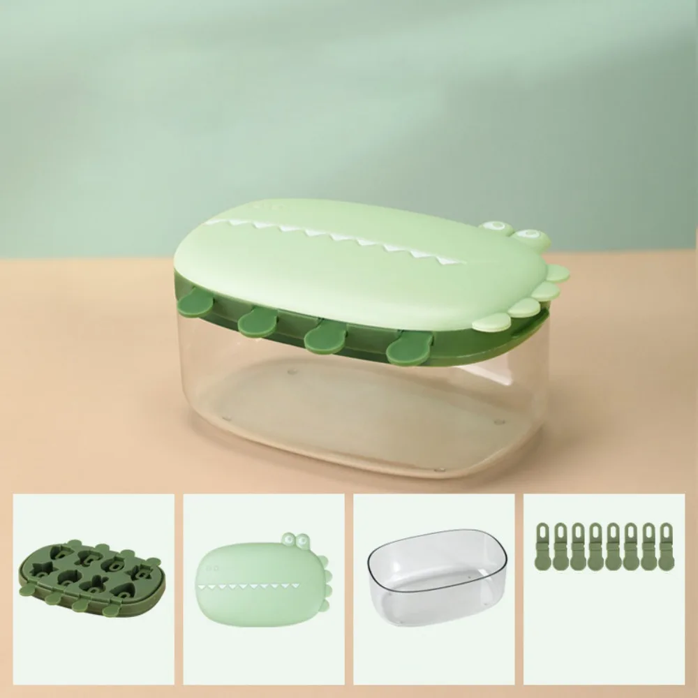LollyFun – Creative & Practical – Silicone Popsicle Mold with Storage Container