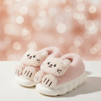 Thumbnail for SnuggleKitty – Warmth & Safety – Children's Cat Slippers