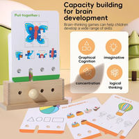 Thumbnail for BrainyKids – Logical & Fun – Wooden Educational Card Game