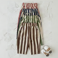Thumbnail for SoftStripe – Soft & Comfortable – Baby Pants with a Striped Design