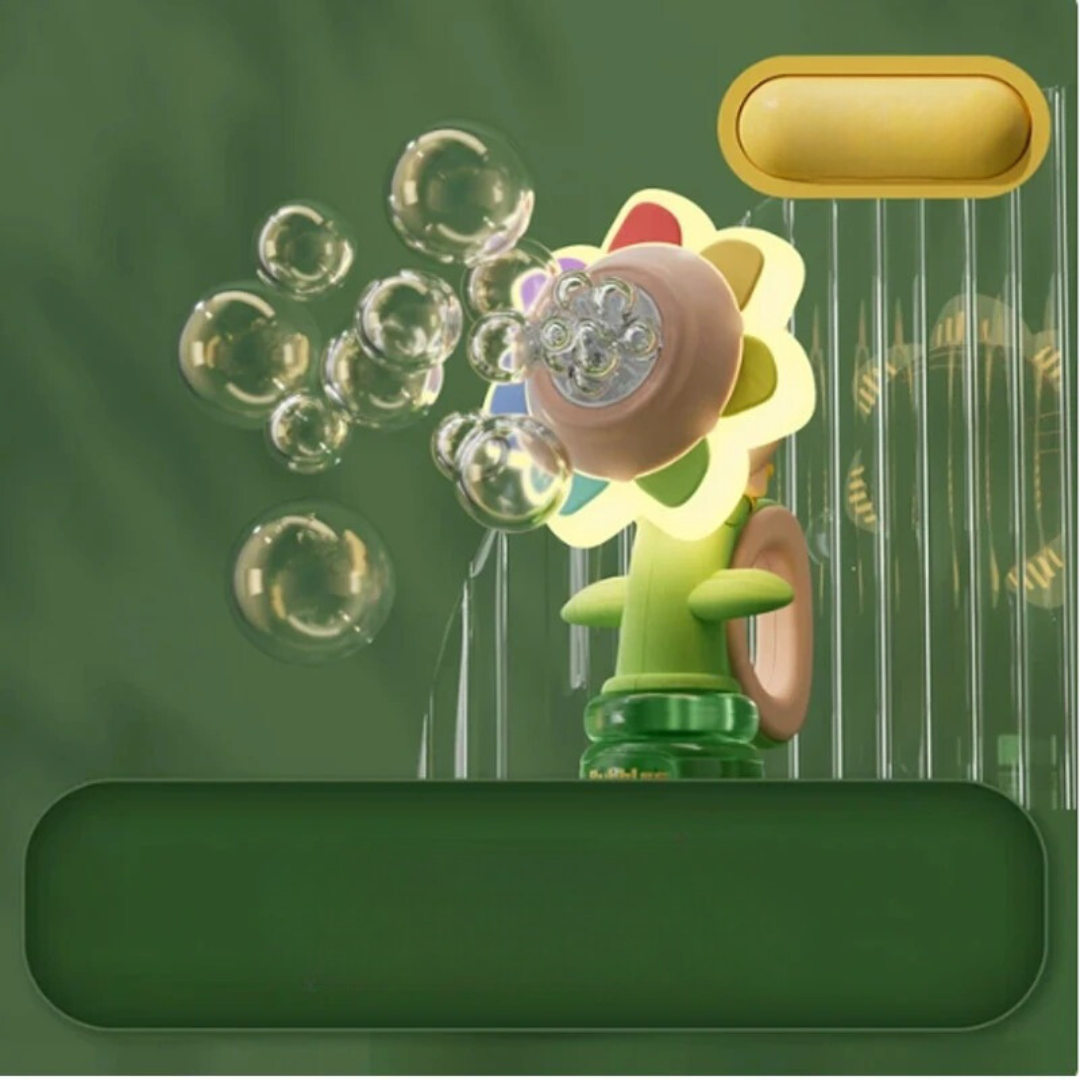 Bubble Flower Machine™ - Magical Flower Bubble Show - Bubble Blower