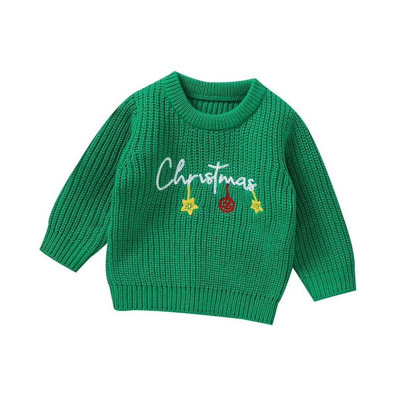 JoyKnit – Cozy & Warm - Christmas sweater with text