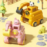 Thumbnail for TinyExcavators – Unique & Functional – Excavator Water Bottle with Straw