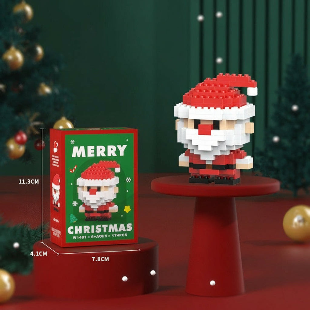 HolidayBlocks – Cheerful & Decorative – Christmas Mini Building Blocks
