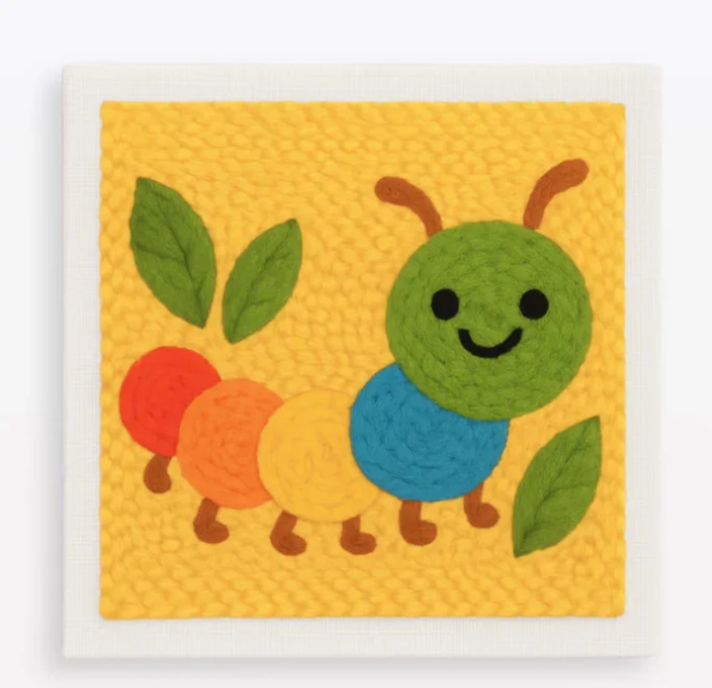 ThreadArt – Handmade & Colorful – Animal Embroidery Kit