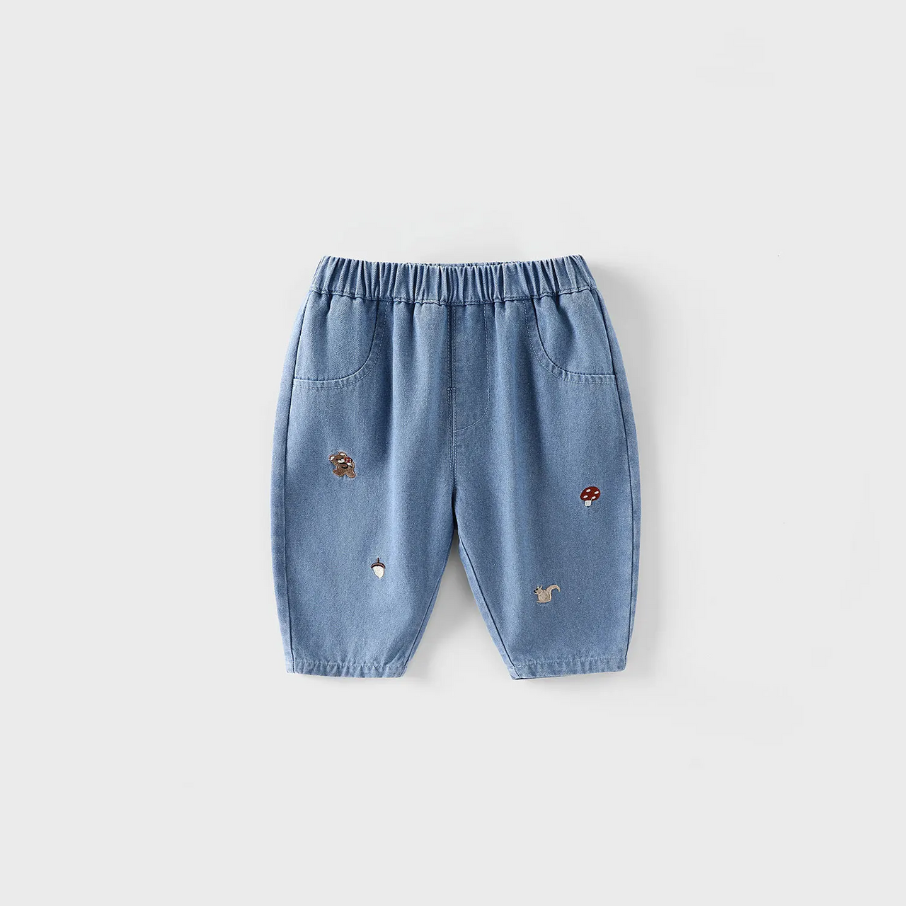 LittlePatch – Soft & Comfortable – Kids' Pants with Embroidered Details