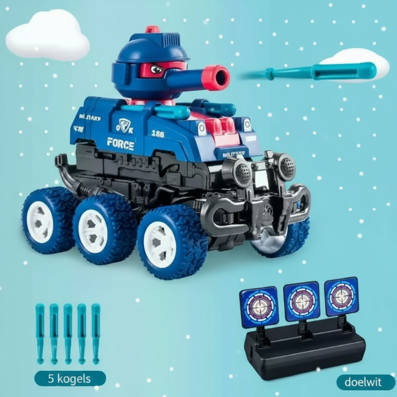 TankHero – Active & Robust - Toy tank with Shooting function