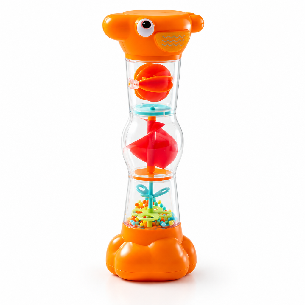 SensoryTube – Colorful & Educational – Sensory Rainbow Pipe Rattle