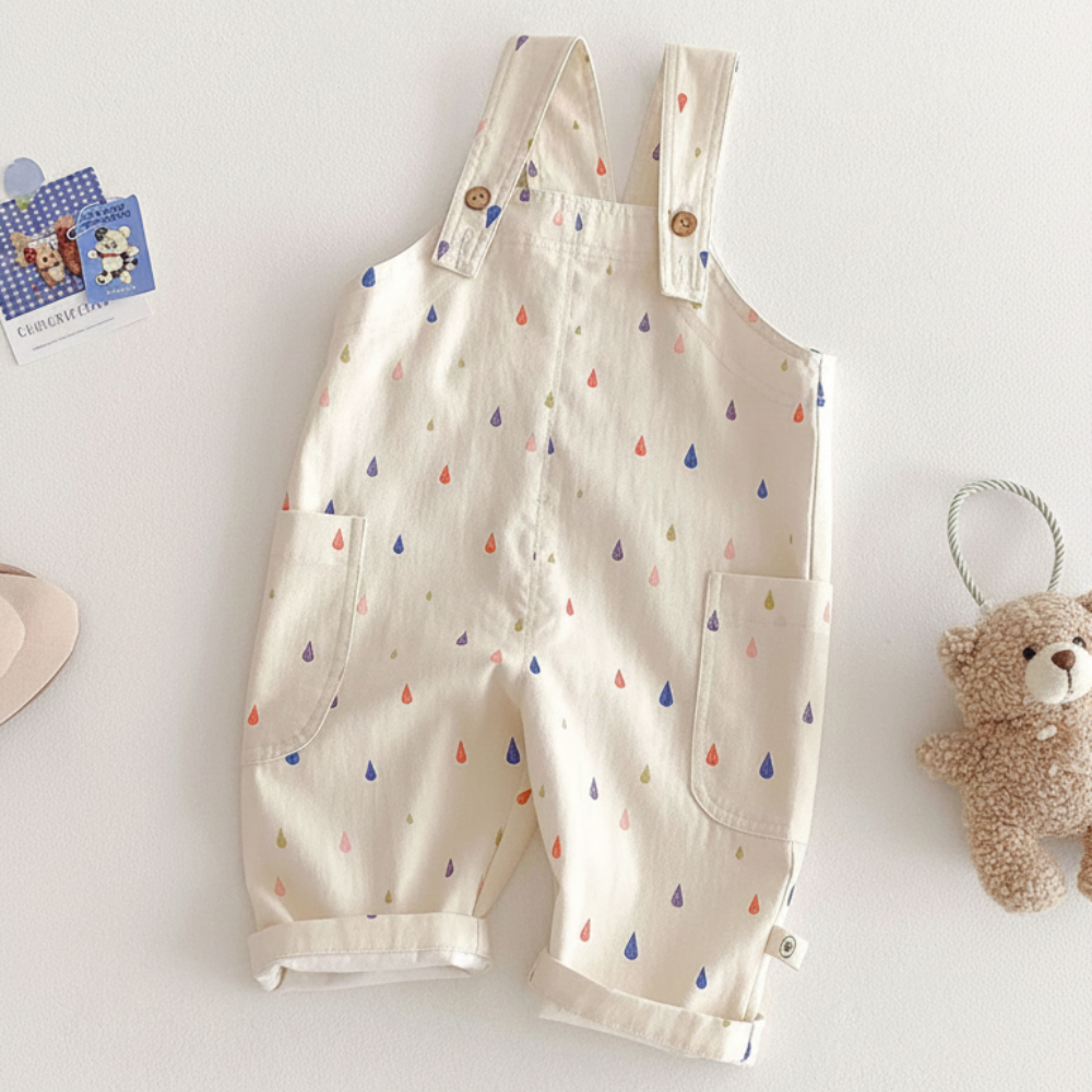 TinyStyle – Playful & Comfortable – Children's Overalls with Print