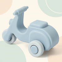 Thumbnail for Montessori Silicone Toy Car – Safe & Teething-Friendly – Silicone Teething Toy Vehicle