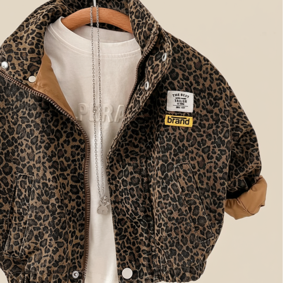 Mini Fashion – Cool & Comfortable – Leopard Print Jacket