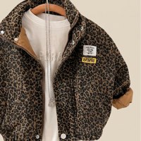 Thumbnail for Mini Fashion – Cool & Comfortable – Leopard Print Jacket