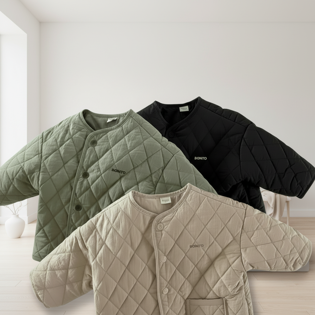 BonitoWear – Cozy and warm – Quilted jacket for children
