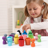 Thumbnail for Color Champions – Learning & Discovery – Montessori Wooden Color Sorting Game