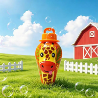 Thumbnail for BubblePals – Cheerful & Playful – Spill-Proof Mini Bubble Blower with Animal Design