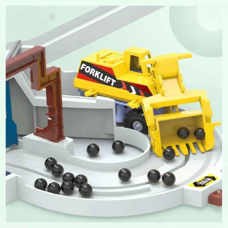 WorkZone – Imaginative & Fun – Electric Construction Race Set