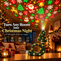 Thumbnail for HolidayBeam – Festive & Atmospheric – USB Christmas Projector with Light Patterns