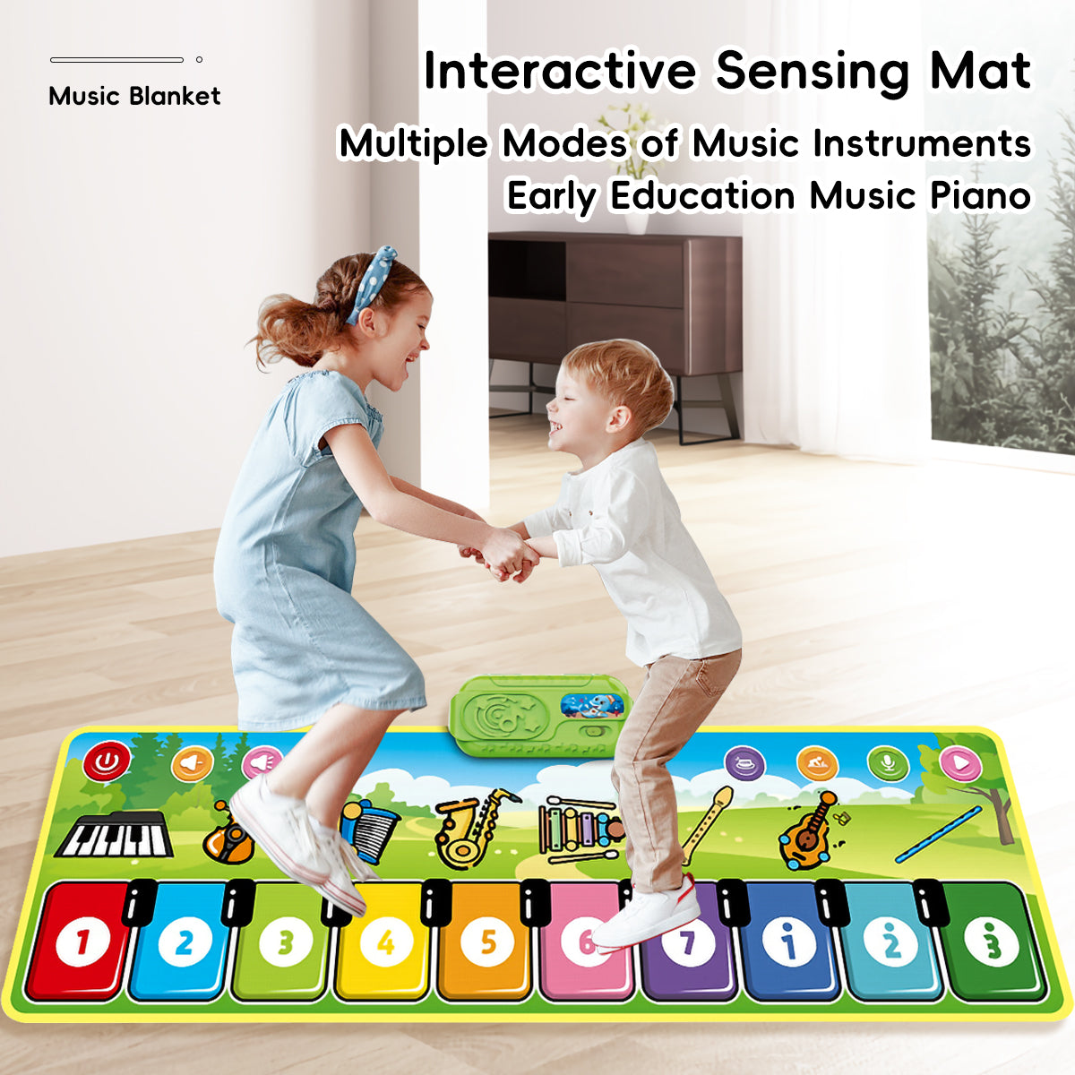 Piano Mat™ - Dancing on Notes - Musical Toys