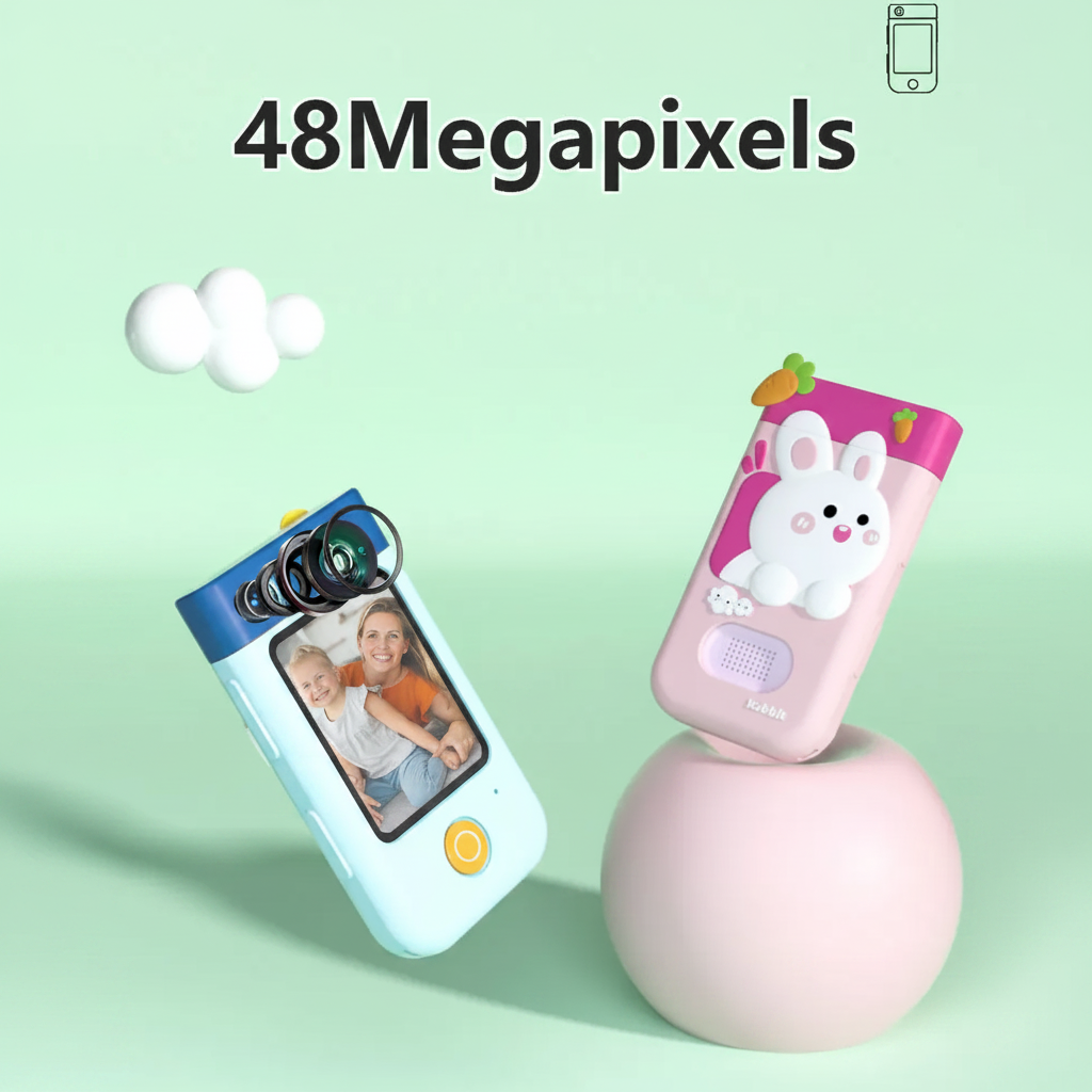 KiddoPhone – Educational & Interactive – Kids' Smartphone with Camera and Games