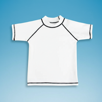 Thumbnail for SunnyGuard – Summery & Protective – Anti-UV Children's Swim Shirt with Short Sleeves