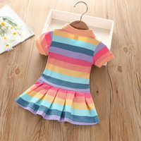Thumbnail for RainbowBabe – Fresh & Colorful – Kids' Polo Dress