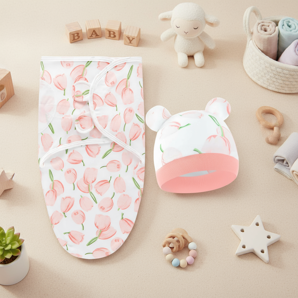 SnuggleBear – Soft & Warm – Baby Wrap Blanket