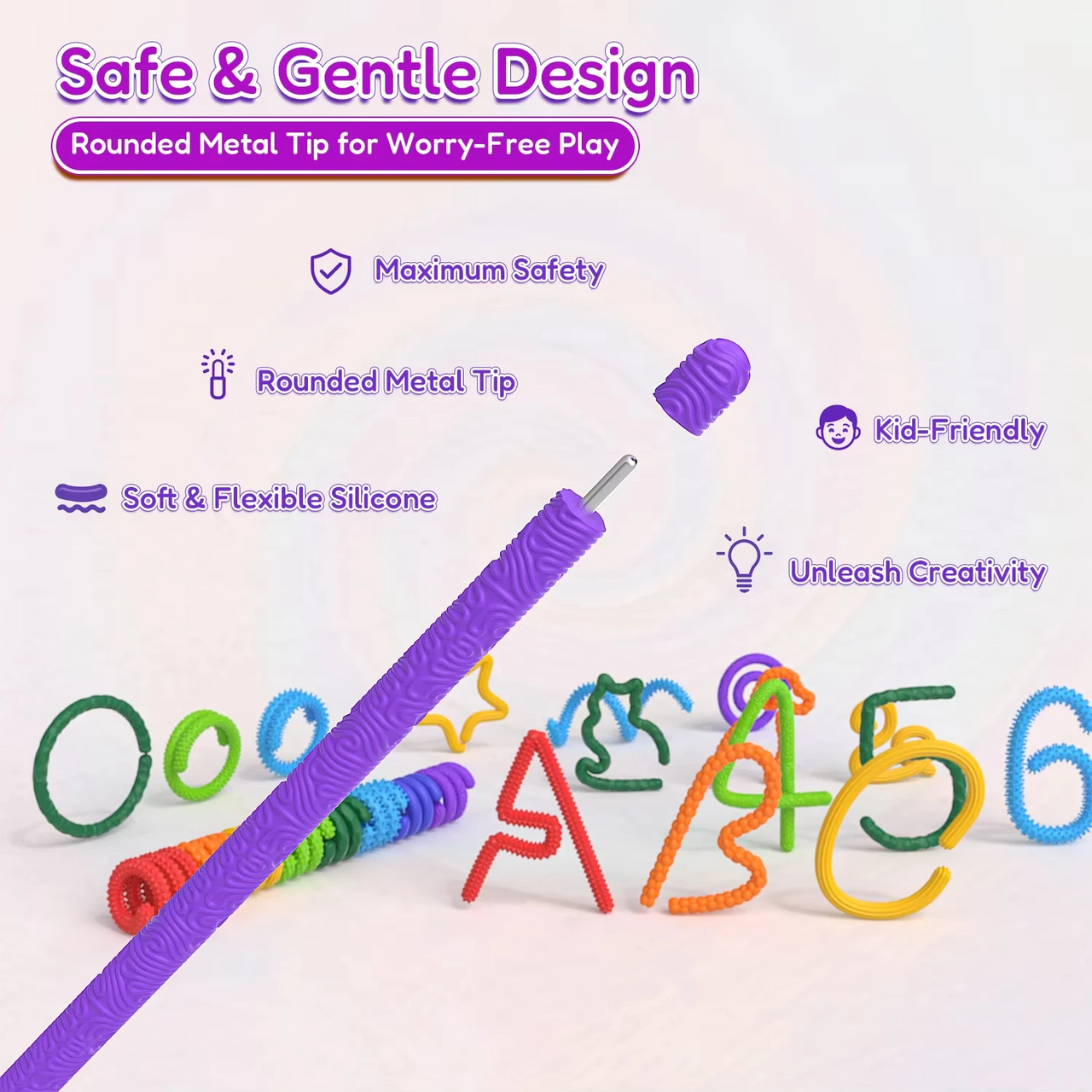 SensoryFlex – Soothing & Interactive – Sensory Fidget Sticks