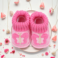 Thumbnail for Mini Fashion – Knitted Baby Booties (3-6 months)