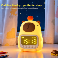 Thumbnail for CappyClock – Cute & Multifunctional – Digital Kids' Alarm Clock with Night Light