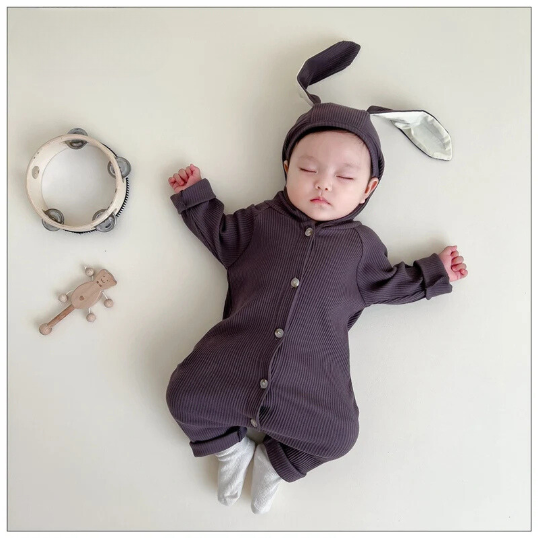 Mini Fashion™ - Cute Rabbit Design - Baby Romper