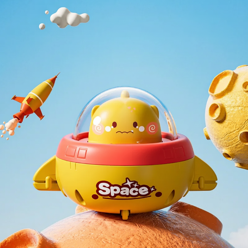 Push and Go UFO Toy – Motor Skills & Play – UFO Toys