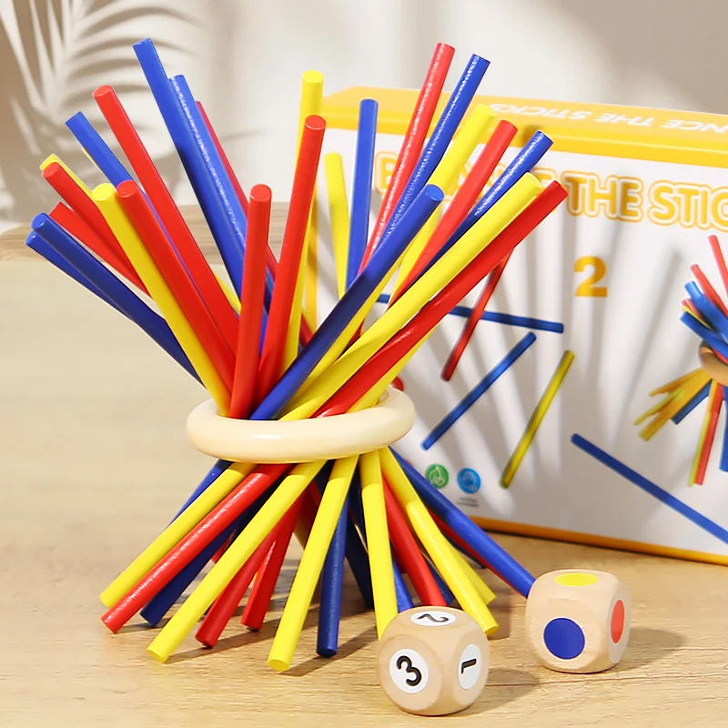 Wooden Stick Battle Game – Thinking & Interactive – Strategy Board Game