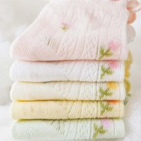 Thumbnail for HappyToes – Colorful & Cute – Baby Socks (Set of 5)