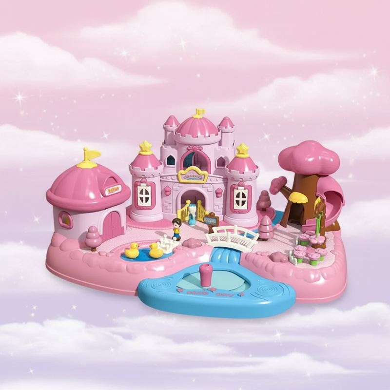Magnetic Princess Castle – Creative & Magical – Magnetic Dollhouse Play Set