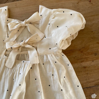 Thumbnail for LittleTwinkle – Soft & Comfortable – Children's Dress with Double Bows