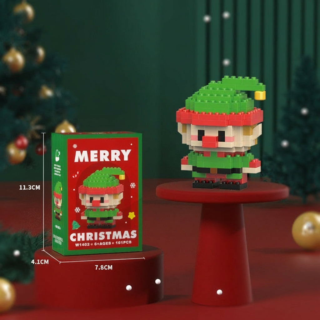 HolidayBlocks – Cheerful & Decorative – Christmas Mini Building Blocks