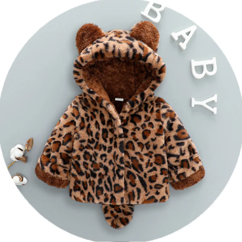 CozyPrincess – Warm & Soft – Plush Girls' Jacket with Hood