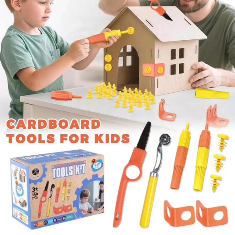 ToolMaster – The Ultimate Tool Set for Cardboard Builders – Kids' Tool Set