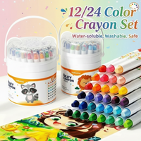 Thumbnail for TinyArt – Educational & Safe – Water-Soluble Washable Marker Set