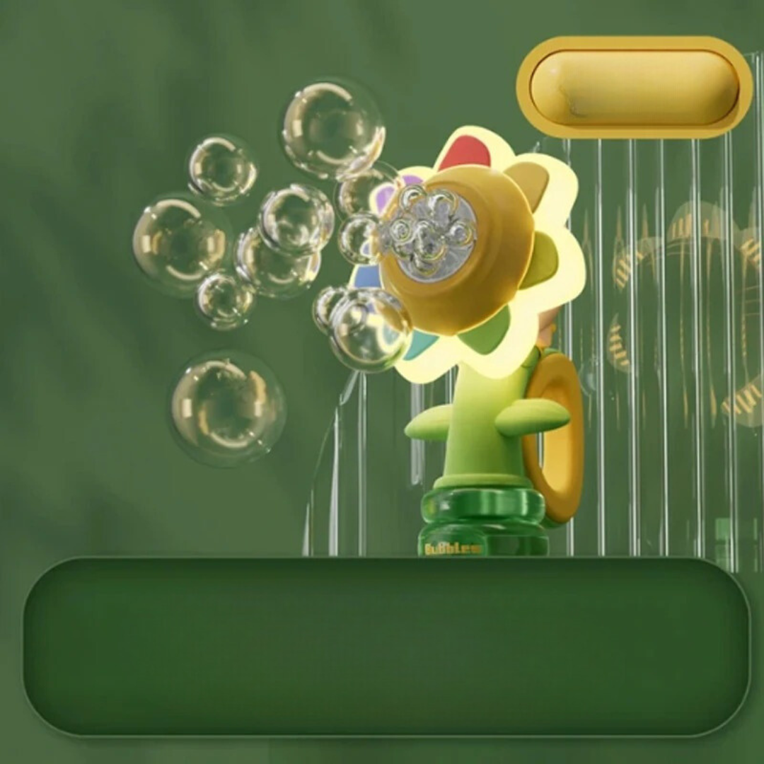 Bubble Flower Machine™ - Magical Flower Bubble Show - Bubble Blower