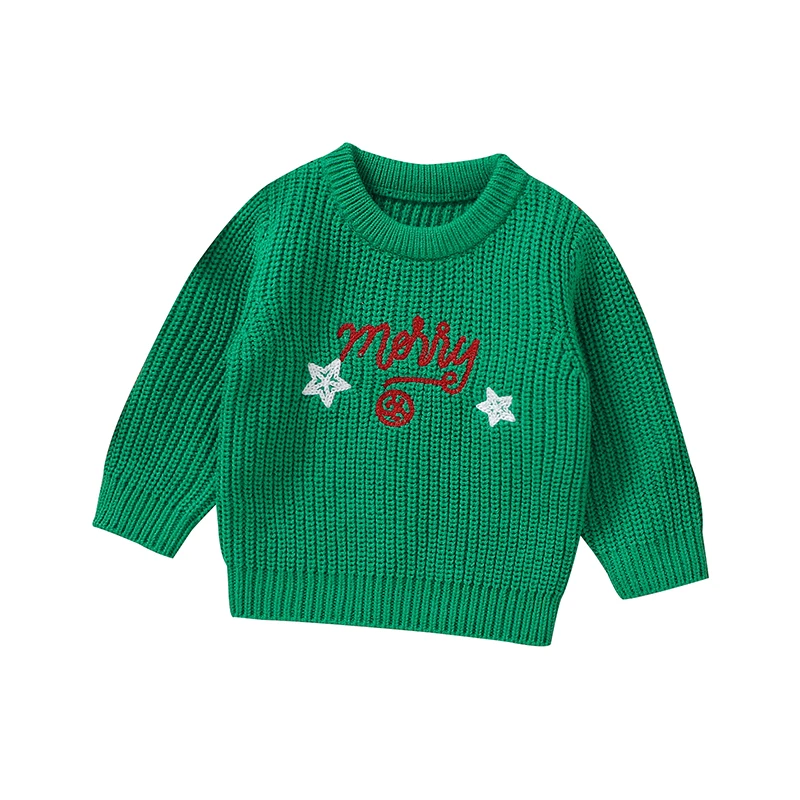 JoyKnit – Cozy & Warm - Christmas sweater with text